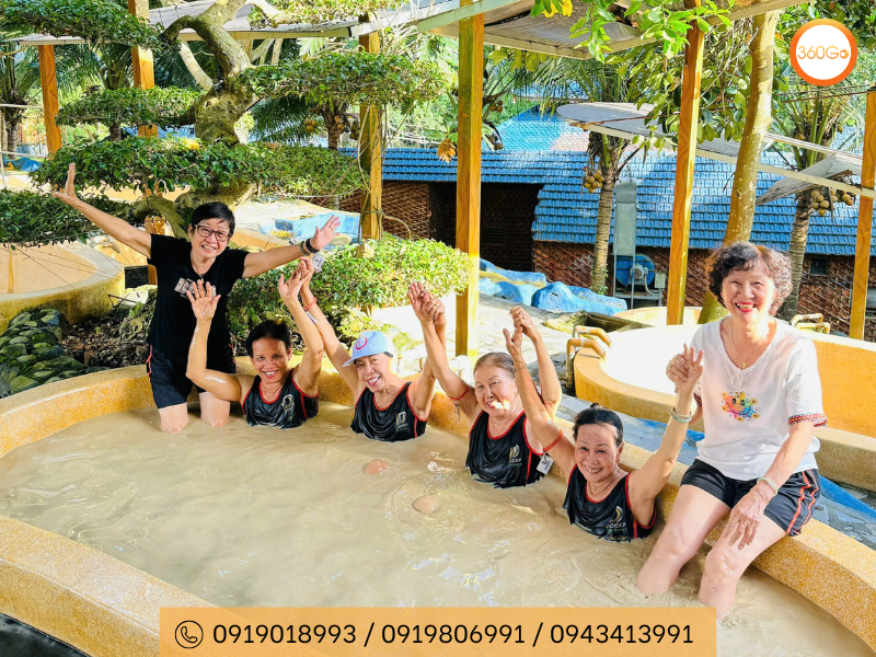 Du khách 360Go check -in tại Tea Resort - Du lịch 360Go 